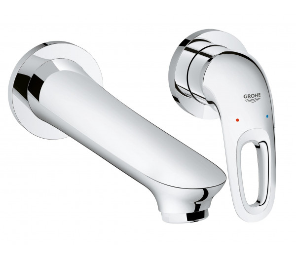 Внешняя часть смесителя для раковины GROHE Eurostyle на 2 отверстия, хром 
