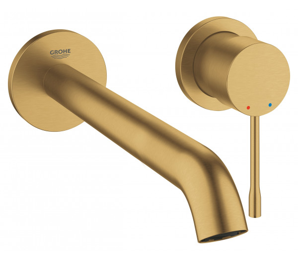 Внешняя часть смесителя для раковины GROHE Essence на 2 отверстия, L-Size, холодный рассвет матовый 