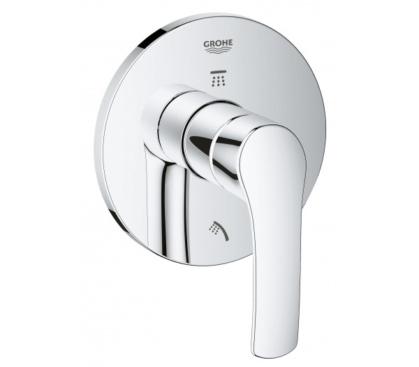 Внешняя часть переключателя потоков GROHE Eurosmart на 2 положения, хром 