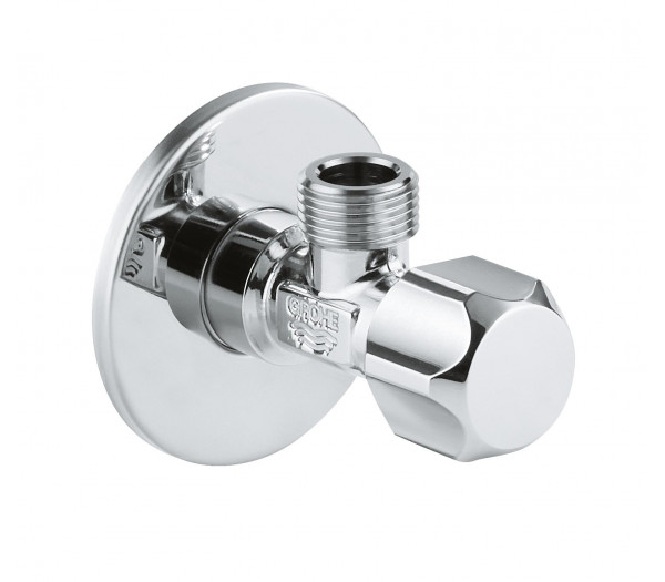 Вентиль угловой 1/2 дюйма GROHE, хром 