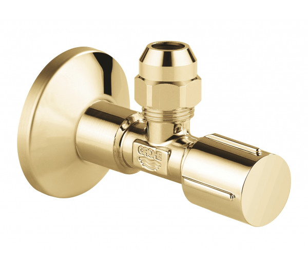 Вентиль угловой GROHE 1/2 дюйма-3/8 дюйма, 1 шт, холодный рассвет, глянец 