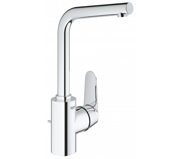 Смеситель для раковины GROHE Eurodisc Cosmopolitan с высоким изливом, хром 