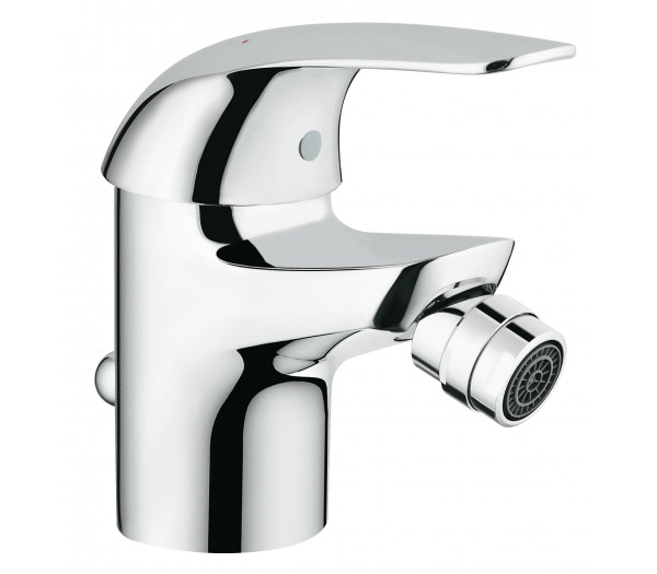 Смеситель для биде GROHE Euroeco с донным клапаном, хром 