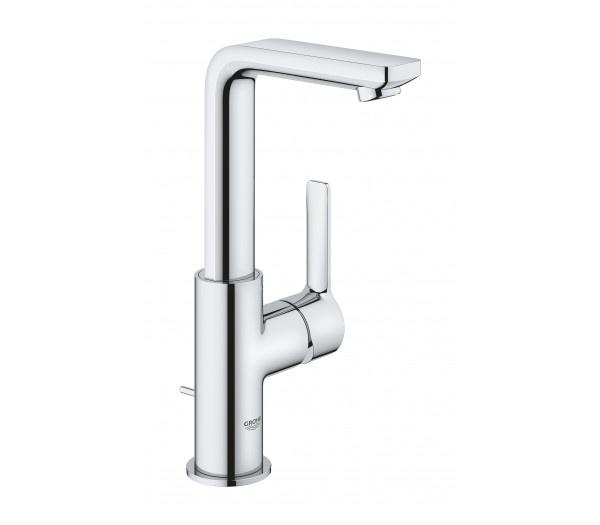 Смеситель для раковины GROHE Lineare с донным клапаном, L-Size, хром 