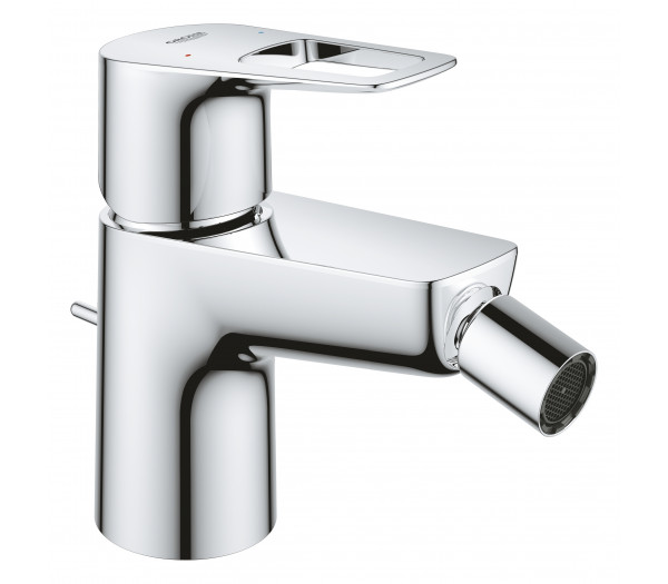 Смеситель для биде GROHE BauLoop с рычажным донным клапаном, хром 