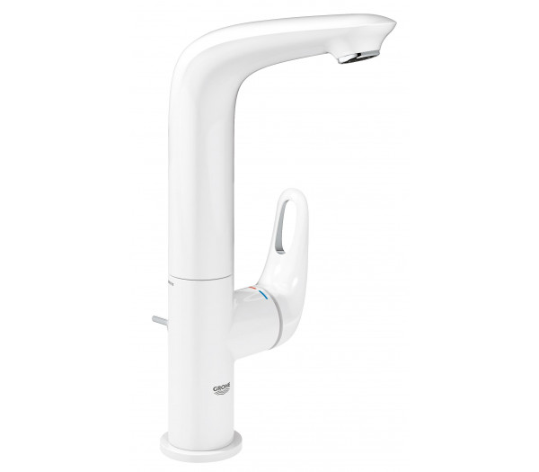 Смеситель для раковины GROHE Eurostyle, L-Size, белая луна 
