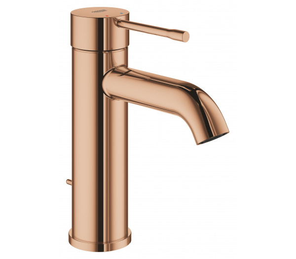 Смеситель для раковины GROHE Essence с донным клапаном, теплый закат глянец (23589DA1)