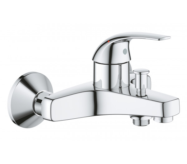 Смеситель для ванны GROHE BauCurve, хром 