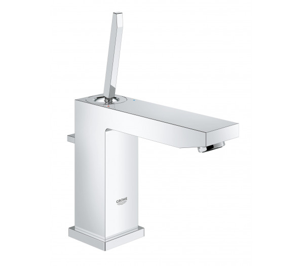Смеситель для раковины GROHE Eurocube Joy с донным клапаном, средний излив, хром 