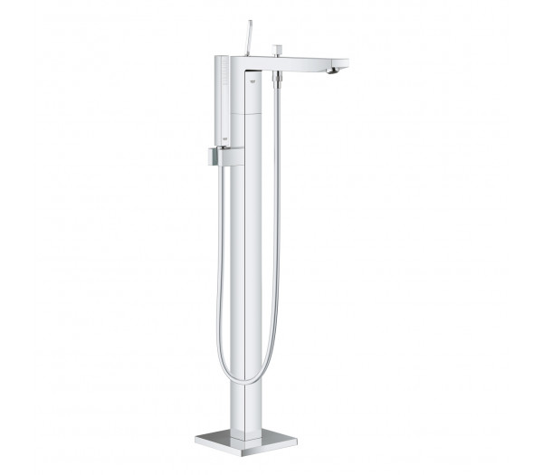 Внешняя часть смесителя для ванны GROHE Eurocube Joy напольного монтажа, хром 
