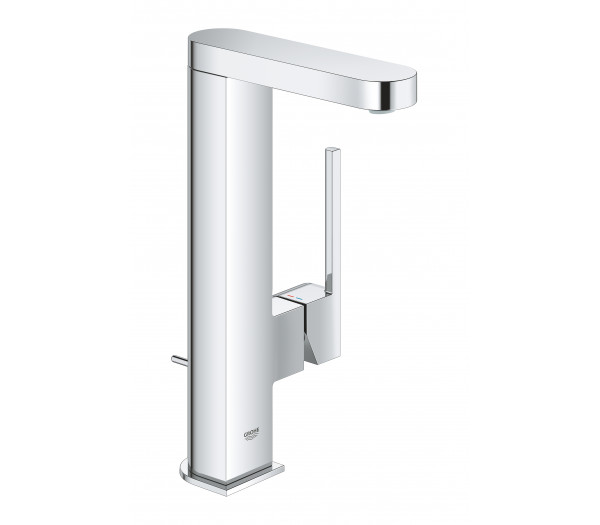 Смеситель для раковины GROHE Plus с донным клапаном, поворотный излив, L-Size, хром 