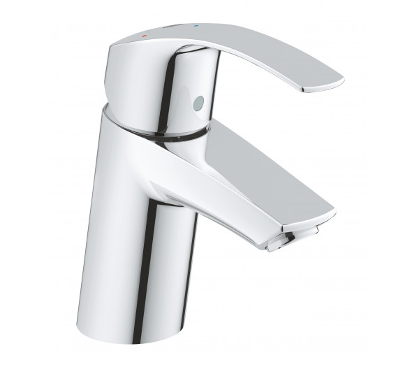 Смеситель для раковины GROHE Eurosmart с энергосберегающим картриджем, S-size, хром 