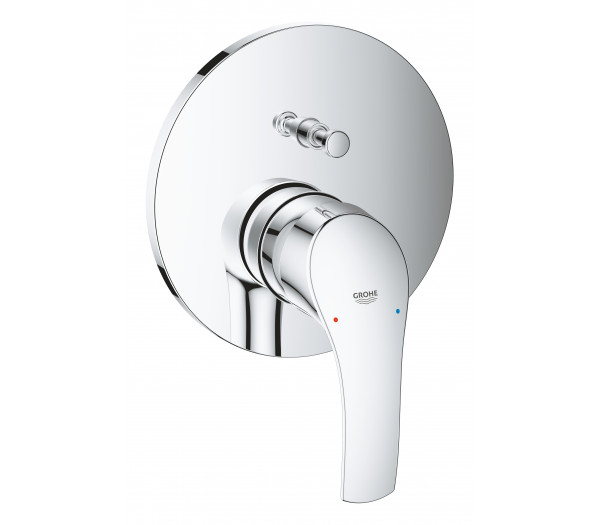 Внешняя часть смесителя для ванны GROHE Eurosmart, хром 