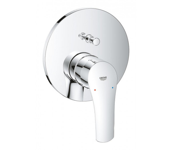 Внешняя часть смесителя для ванны GROHE Eurosmart на 2 потребителя, хром 