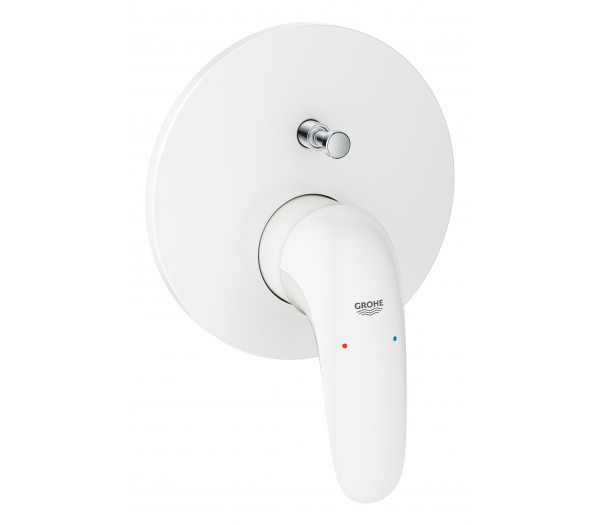 Внешняя часть смесителя для ванны GROHE Eurostyle Solid, белая луна 