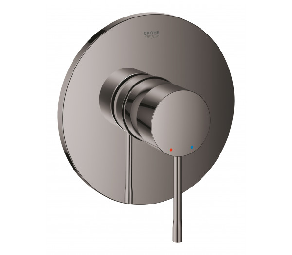 Внешняя часть смесителя для душа GROHE Essence, темный графит глянец 