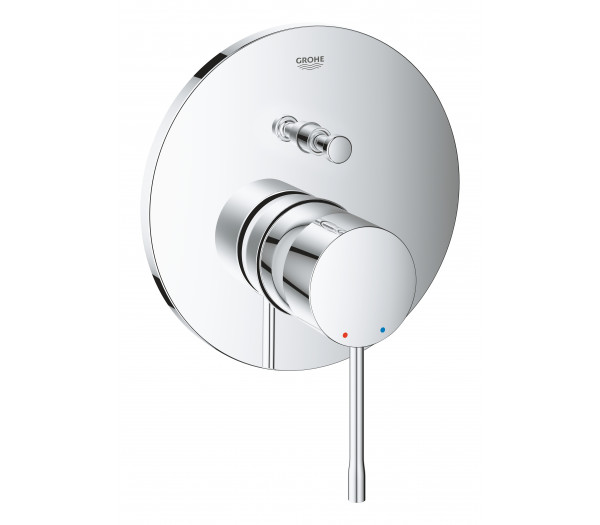 Внешняя часть смесителя для ванны GROHE Essence на 2 потребителя, хром 