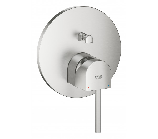 Внешняя часть смесителя для ванны GROHE Plus, суперсталь 