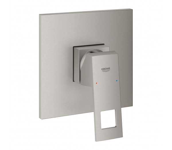 Внешняя часть смесителя для душа GROHE Eurocube, суперсталь 