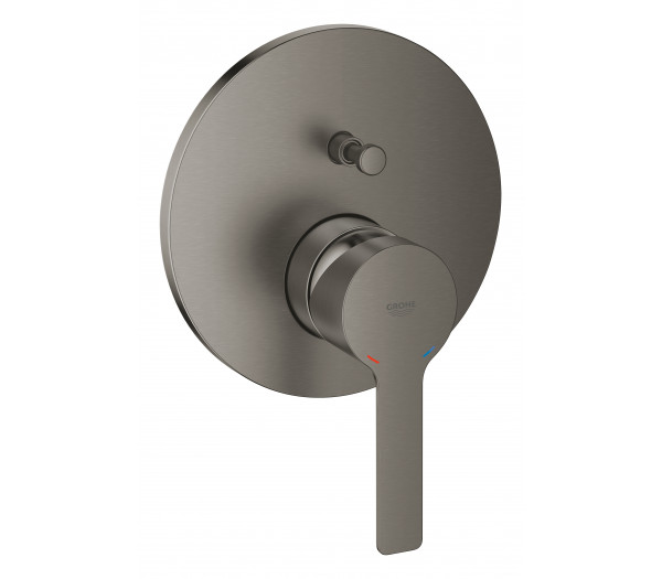 Внешняя часть смесителя для ванны GROHE Lineare, темный графит матовый 
