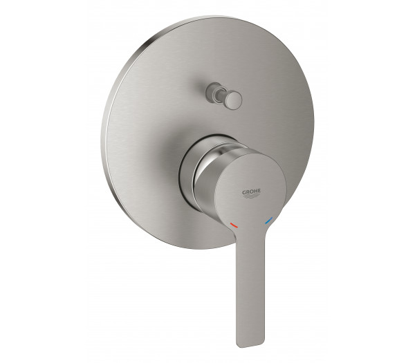 Внешняя часть смесителя для ванны GROHE Lineare, суперсталь 