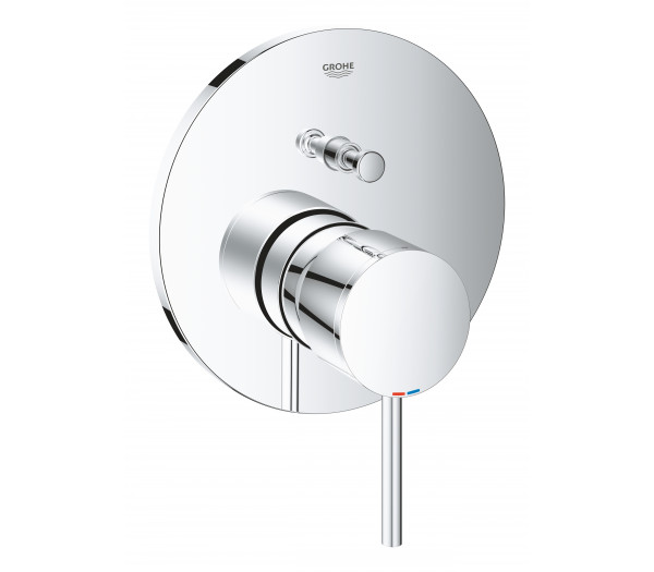 Внешняя часть смесителя для ванны GROHE Atrio на 2 потребителя, хром 