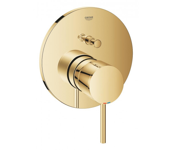 Внешняя часть смесителя для ванны GROHE Atrio на 2 потребителя, холодный рассвет глянец 