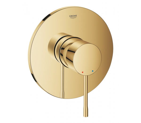 Внешняя часть смесителя для душа GROHE Essence скрытого монтажа, круглая, холодный рассвет глянец 
