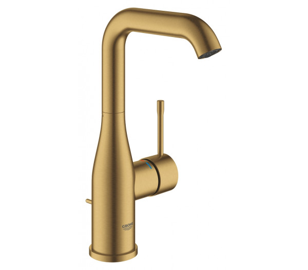 Смеситель для раковины GROHE Essence с донным клапаном, L-Size, холодный рассвет матовый 