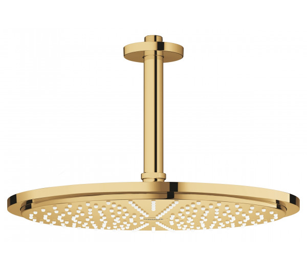 Верхний душ GROHE Rainshower с потолочным кронштейном, холодный рассвет глянец (26067GL0)