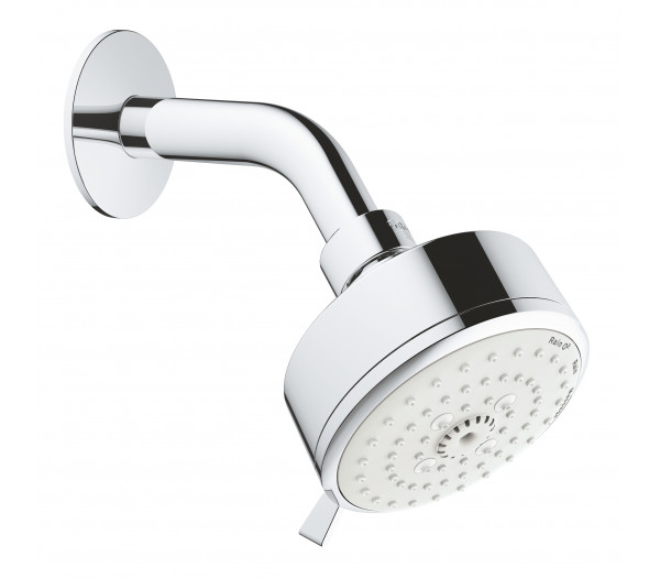 Верхний душ GROHE New Tempesta Cosmopolitan 100 III с кронштейном, хром 