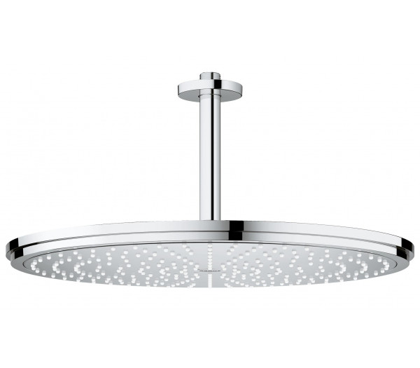 Верхний душ с душевым кронштейном GROHE Rainshower, диаметр 400 мм, хром 