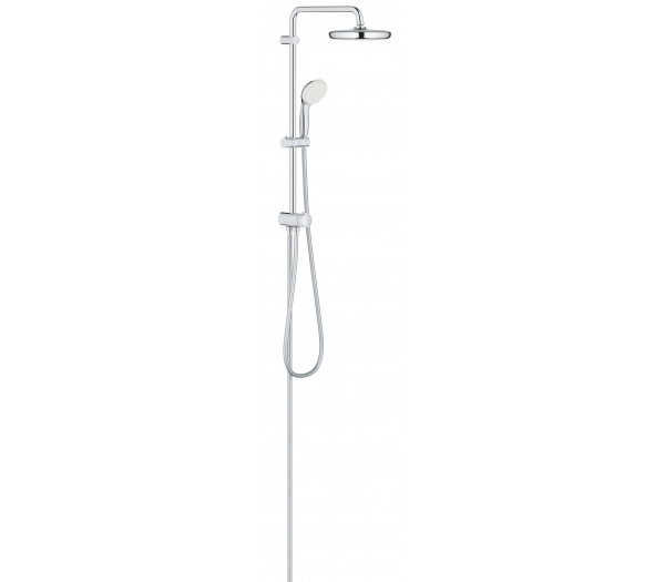Душевая система Flex наружного монтажа с переключателем, GROHE Tempesta System 210, хром