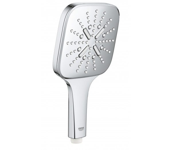 Ручной душ, 3 вида струй, GROHE Rainshower SmartActive 130 Cube, хром Ручной душ, 3 вида струй, GROHE Rainshower SmartActive 130 Cube, хром
