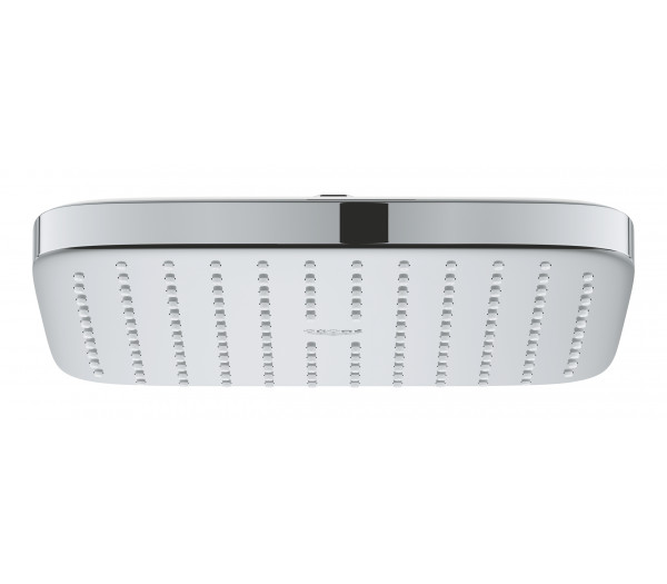 Верхний душ GROHE Tempesta 250 CUBE, квадратный (низ-хром, верх-белый), хром (26685000)