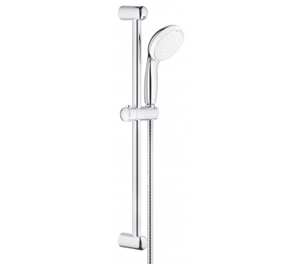 Душевой гарнитур GROHE New Tempesta 100, ручной душ, душевая штанга 600 мм и шланг, хром 