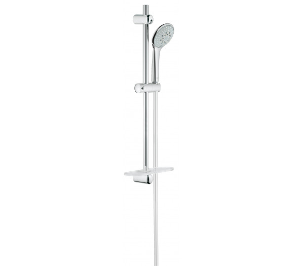 Душевой гарнитур, 3 вида струй, GROHE Euphoria 110 Champagne, хром