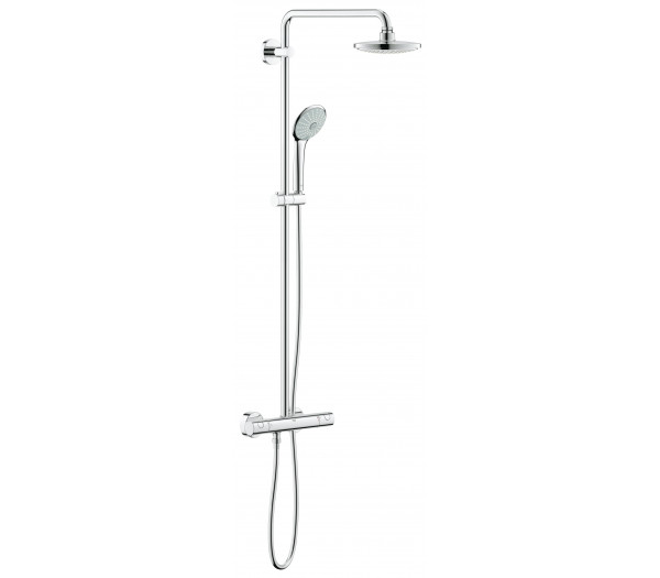 Душевая система с термостатом для настенного монтажа, GROHE Euphoria System 180, хром (27296001)
