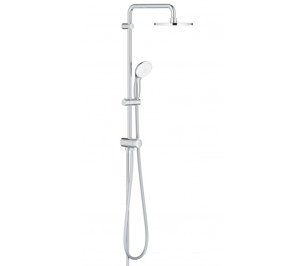 Душевая система Flex наружного монтажа с переключателем, GROHE Tempesta System 200, хром