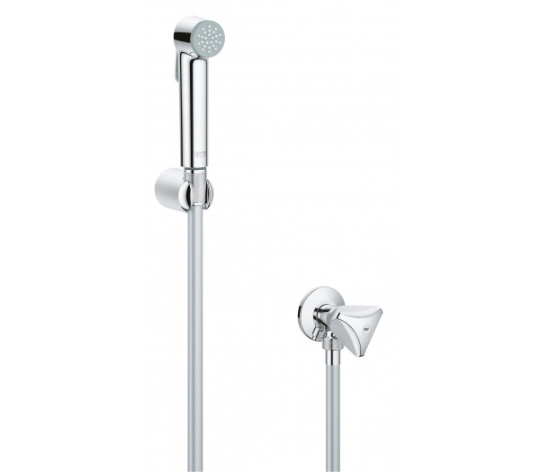Набор для гигиенического душа GROHE Tempesta-F Trigger Spray 30 с угловым вентилем, хром 