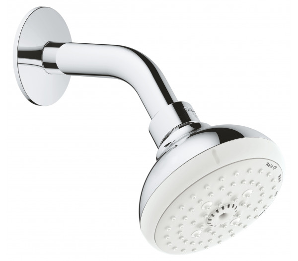 Комплект верхнего душа GROHE Tempesta New IV с кронштейном, 9,5 л/мин, хром (27870001)