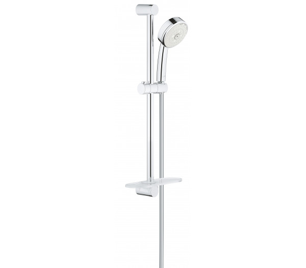 Душевой гарнитур GROHE New Tempesta Cosmopolitan 100 с полочкой, 600 мм, хром 