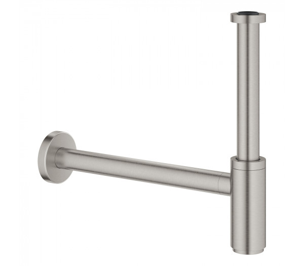 Сифон для раковины GROHE 1 1/4" из латуни, суперсталь 