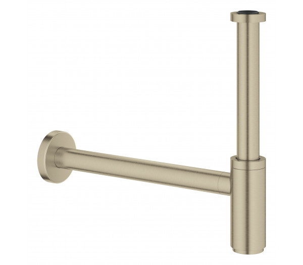 Сифон для раковины GROHE 1 1/4 дюйма из латуни, никель, матовый 