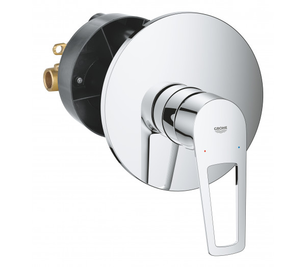 Смеситель для душа GROHE BauLoop скрытого монтажа, в комплекте с монтажной частью, хром 
