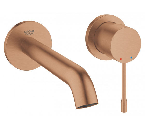 Внешняя часть смесителя для раковины GROHE Essence скрытого монтажа, на 2 отверстия, M-Size, теплый закат матовый