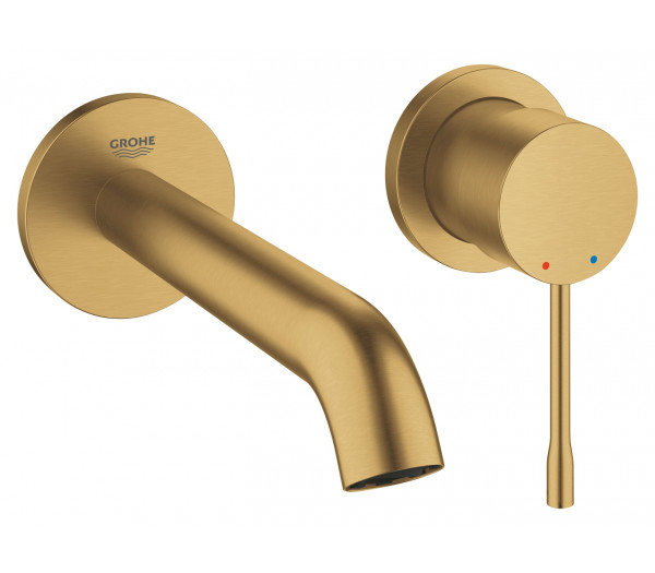 Внешняя часть смесителя для раковины GROHE Essence скрытого монтажа, на 2 отверстия, M-Size, холодный рассвет матовый