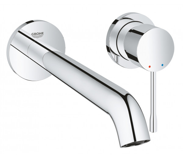 Внешняя часть смесителя для раковины GROHE Essence скрытого монтажа, на 2 отверстия, L-Size, хром