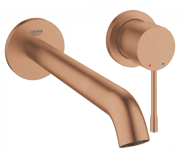 Внешняя часть смесителя для раковины GROHE Essence скрытого монтажа, на 2 отверстия, L-Size, теплый закат матовый