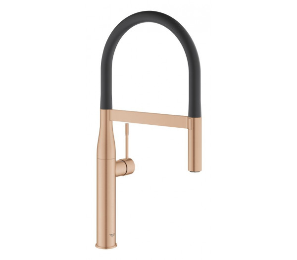 Смеситель для кухонной мойки GROHE Essence профессиональный, теплый закат матовый 